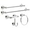 Liberty Hardware Delta Porter Chrome Towel Bar 24 in. L Die Cast Zinc 78424-PC - alternate 2